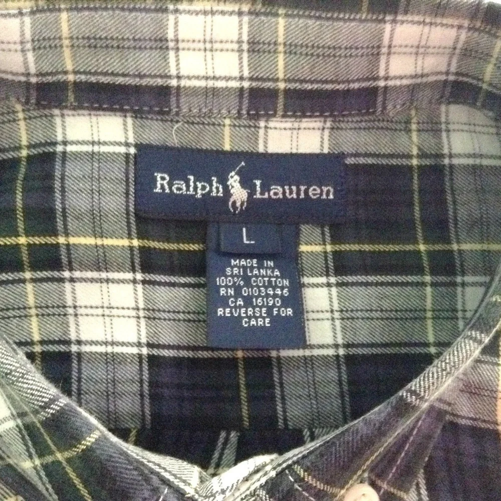Boy's Ralph Lauren Plaid Shirt